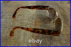 Claude Montana Vintage Glasses 582 0303 Tortoise Gold Tone Wire Frames