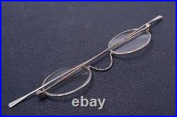 Cristal Antique +-1830 Oval Reading Glasses Spectacles App. 2.5 Diopter