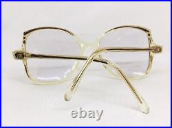 DIANE de CARLO Model 300272 Size 52-20 Vintage Eyeglasses Handmade France