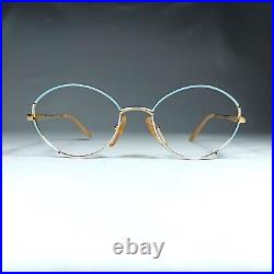 DP Creations, eyeglasses, Gold plated, oval, Scallop, women's, frames, vintage