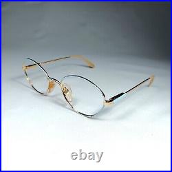 DP Creations, eyeglasses, Gold plated, oval, Scallop, women's, frames, vintage