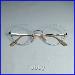 DP Creations, eyeglasses, Gold plated, oval, Scallop, women's, frames, vintage