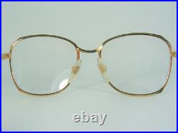 DP Creations, luxury eyeglasses, oval, Gold plated Titanium alloy, frames NOS