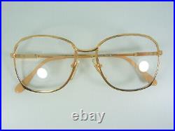 DP Creations, luxury eyeglasses, oval, Gold plated Titanium alloy, frames NOS