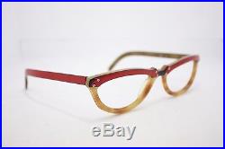 Daniel Hechter BAA 779 Vintage Cateye eyeglasses made in Paris France 1980s 57mm