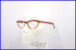 Daniel Hechter BAA 779 Vintage Cateye eyeglasses made in Paris France 1980s 57mm
