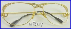Diamond 18K Gold Cartier Eyeglasses Vintage 1996 with Jeweler App $33,500
