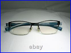 Dilem eyeglasses half rim Avant-Garde square oval men's women's frames vintage