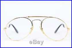 ETTORE BUGATTI 11901 Aviator Vintage Eyeglasses Frame Glasses Lunettes 58-20 XL