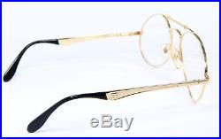 ETTORE BUGATTI 11901 Aviator Vintage Eyeglasses Frame Glasses Lunettes 58-20 XL