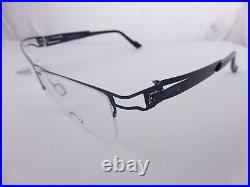 EYE DC Eyeglasses Rare Looking Frame Dark Blue Metal Mod. V700 Free Shipping