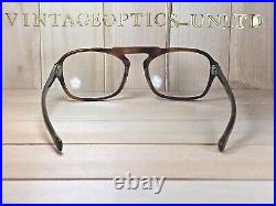 E. I. Frame France Vintage Tortoise Shell Rimway Aviator Eyeglasses Frame. Mint