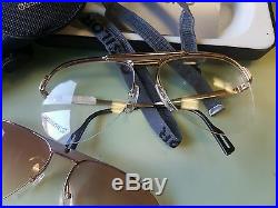 Essilor S Vintage 1980's Sunglasses & Eyeglasses 1 frame 2 in 1 Very Rare NOS