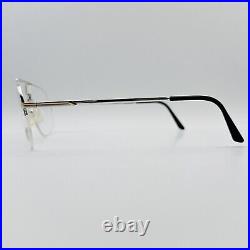 Essilor eyeglasses Men Ladies Oval Gold Silver Mod. 055 Vintage 80s NOS