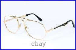 Ettore Bugatti 11811 Aviator Vintage Glasses Eyeglasses Lunettes Occhiali 56-20