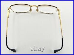 Ettore Buggatti EB 510 Eyeglasses FRAMES Gold 5618-140 Blue 1575 France F797