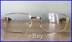 Eyeglasses Frame vintage 1990s for Men Frame Wood & Gold New