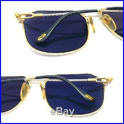 FRED CAP HORN New Polarized Lenses Vintage Eyeglasses Sunglasses Gold Lunettes