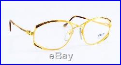 FRED Eye Frame JOYAU Gold Brown Sailor Deluxe 55-18 135 France with FREGATE merch