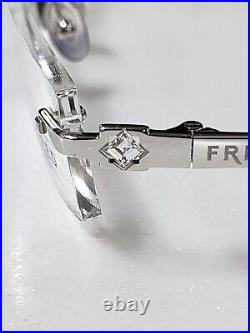 FRED of Paris Lunettes St. Vincent Eclat F2 Diamond? Platinum Rimless glasses