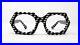 Fabulous vintage eyeglasses lunettes 1960 carved frame France
