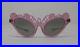 Fabulous vintage sunglasses lunettes 1950 carved frame France