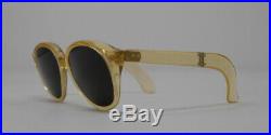 Fabulous vintage sunglasses lunettes 1950 foldable carved frame France