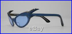 Fabulous vintage sunglasses lunettes 1960 bird carved France