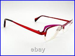 Face a Face Paris Lucky 3 Eyeglasses FRAME 982 Red 4918-135 Purple H274