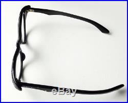 Frame France Woman's Cat Eye Eyeglasses Cristina T. G. 1950s-60s, Black, 50s