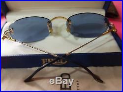 Fred Corvette Lunettes Sunglasses Eyeglasses Vintage Brille Lunettes Frame Rare