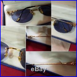 Fred Corvette Lunettes Sunglasses Eyeglasses Vintage Brille Lunettes Frame Rare