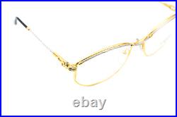 Fred Cythere Vintage Rare Gold 22-kt Eyewear 55-16