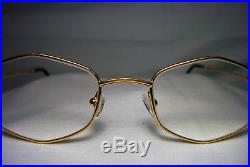 Fred eyeglasses, hexagonal, square, Gold Platinum filled, frames, men's, women's
