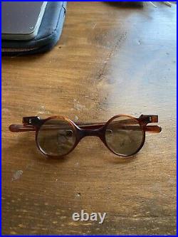 French Panto 1950's Vintage Tortoiseshell Glasses Sunglasses Made In France