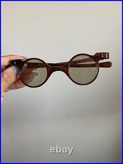 French Panto 1950's Vintage Tortoiseshell Glasses Sunglasses Made In France