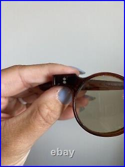 French Panto 1950's Vintage Tortoiseshell Glasses Sunglasses Made In France