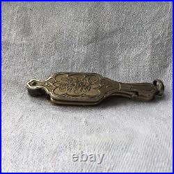 French Victorian Lorgnette Folding Eye Glasses Antique Silver Reading Sterling