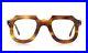 French Vintage Glasses 1930s-1940s COURONNE-CARREE Color DEMI Square lens 0330MN