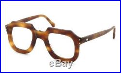 French Vintage Glasses 1930s-1940s COURONNE-CARREE Color DEMI Square lens 0330MN