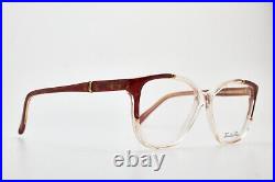 From 80 Vintage Eyewear EMILIO PUCCI EP443 2343 55-14 Red/Clear Plastic Frame
