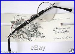 GOUVERNEUR AUDIGIER 35-19 135 Small Retro Round Eyeglass Frames Mens Lennon Nerd