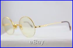 Great Vintage Used Cartier Mayfair Gold Plated Eyeglasses! Made In France