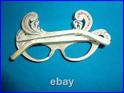 Genuine Vintage 1960s Style Cat Eye Eyeglasses Frame Made in France Retro