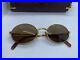 Genuine Vintage Cartier Oval Sunglasses Plaquet Or, Read Please