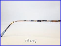 Givenchy Eyeglasses gold cateye women metal France vintage 90s mod. 34 NOS