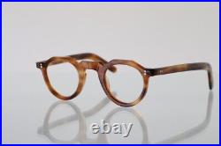 Glasses Crown Panto Frame France 50`s Vintage Dead stock No lenses frame only