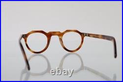 Glasses Crown Panto Frame France 50`s Vintage Dead stock No lenses frame only