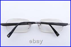 Gold & Wood Eyeglasses FRAMES CA21 Carbon Fiber Gunmetal Gray France F032