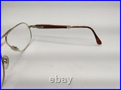 Gold & Wood Paris Or 22 Carat Gold Plated Aviator Glasses Vintage Dead Stock